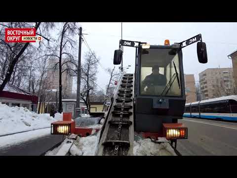 Коммунальная техника - лаповый снегопогрузчик