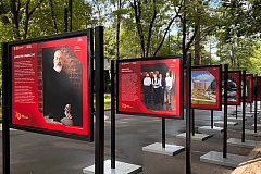 В парке «Сокольники» открылась фотовыставка о строительных династиях